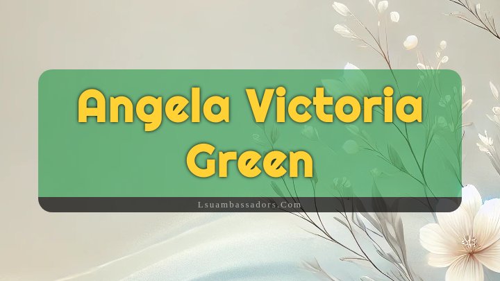 Obituary Reference Image of Angela Victoria Green