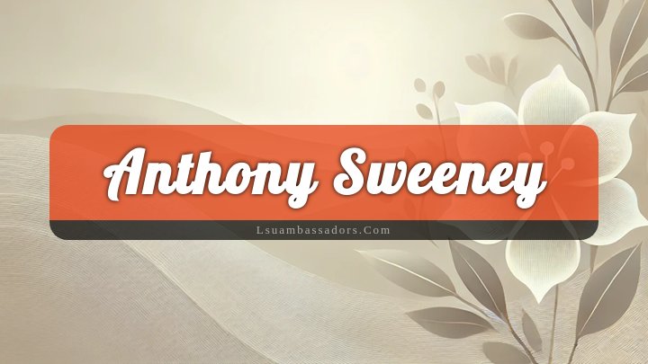 Obituary Reference Image of Anthony Sweeney