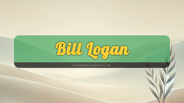 Obituary Reference Image of Bill Logan