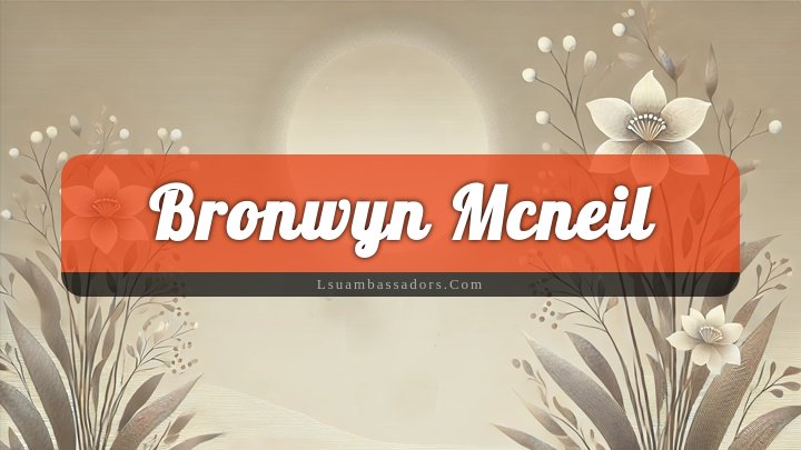 Obituary Reference Image of Bronwyn Mcneil