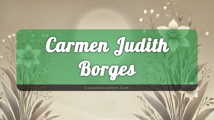 Obituary Reference Image of Carmen Judith Borges