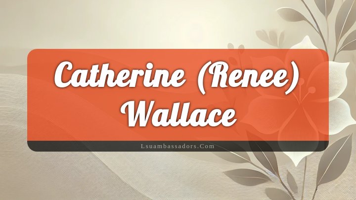 Obituary Reference Image of Catherine (renee) Wallace