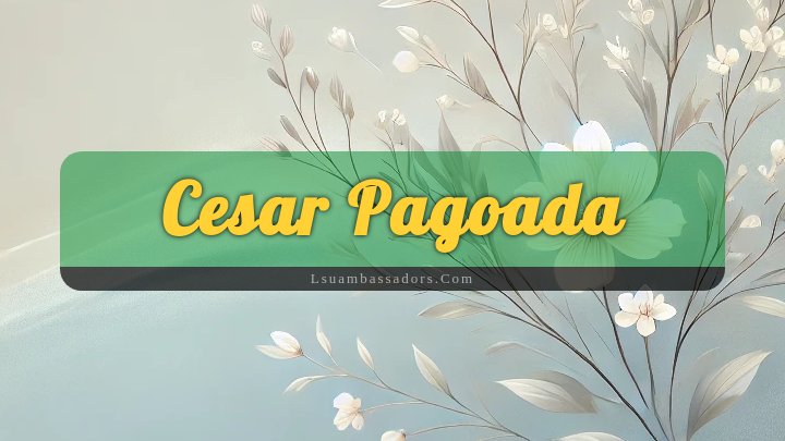 Obituary Reference Image of Cesar Pagoada