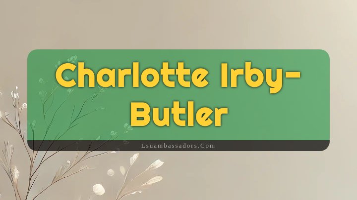 Obituary Reference Image of Charlotte Irby-butler