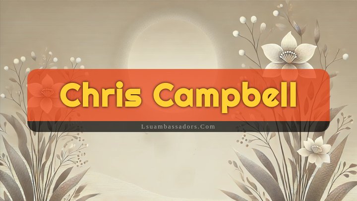 Obituary Reference Image of Chris Campbell