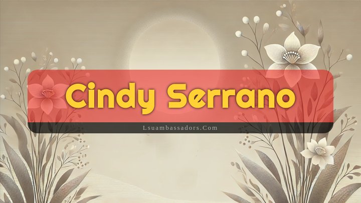 Obituary Reference Image of Cindy Serrano