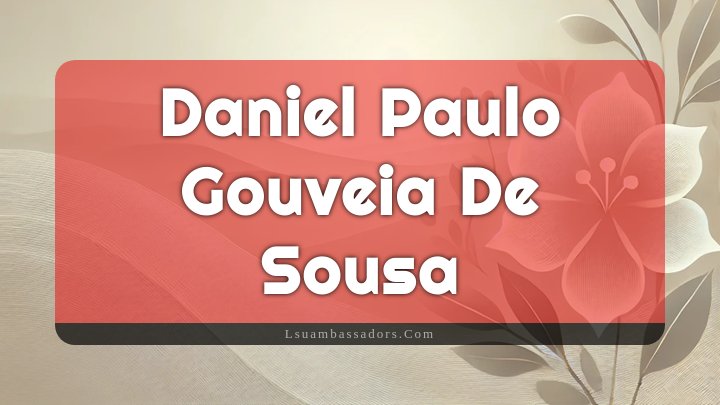 Obituary Reference Image of Daniel Paulo Gouveia De Sousa