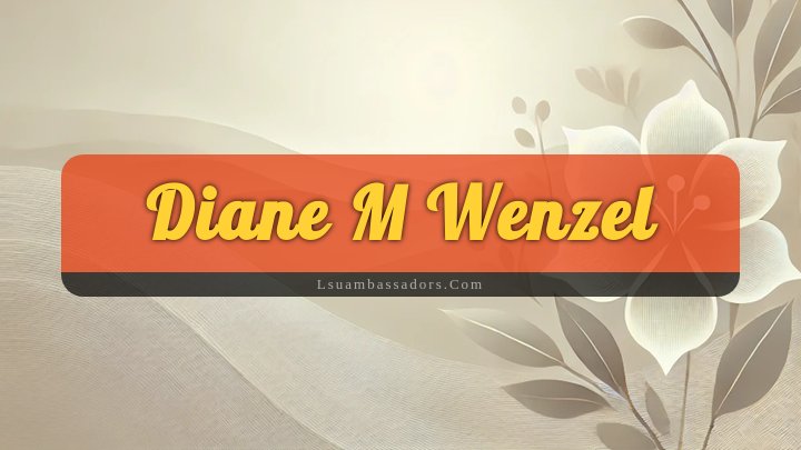 Obituary Reference Image of Diane M Wenzel