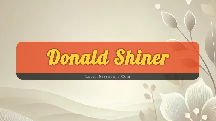 Obituary Reference Image of Donald Shiner