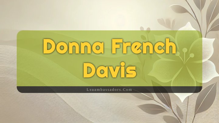 Obituary Reference Image of Donna French Davis