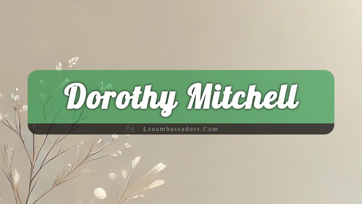 Obituary Reference Image of Dorothy Mitchell