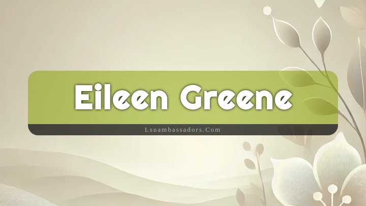 Obituary Reference Image of Eileen Greene