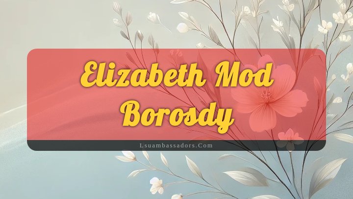 Obituary Reference Image of Elizabeth Mod Borosdy