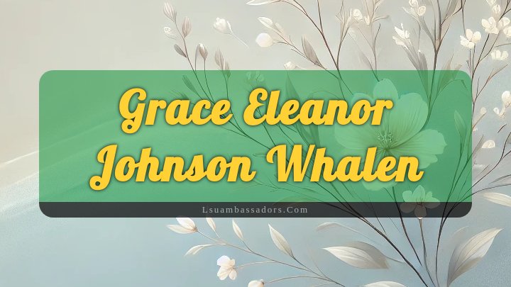 Obituary Reference Image of Grace Eleanor Johnson Whalen