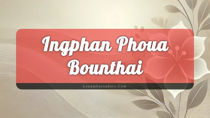 Obituary Reference Image of Ingphan Phoua Bounthai