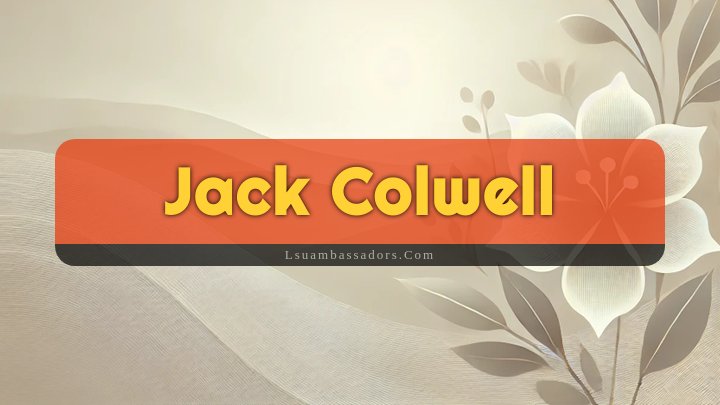 Obituary Reference Image of Jack Colwell