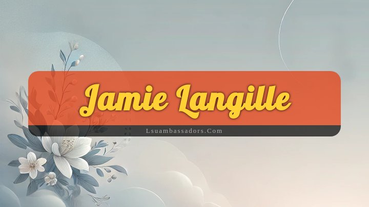 Obituary Reference Image of Jamie Langille