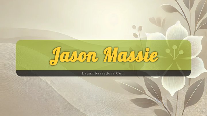 Obituary Reference Image of Jason Massie