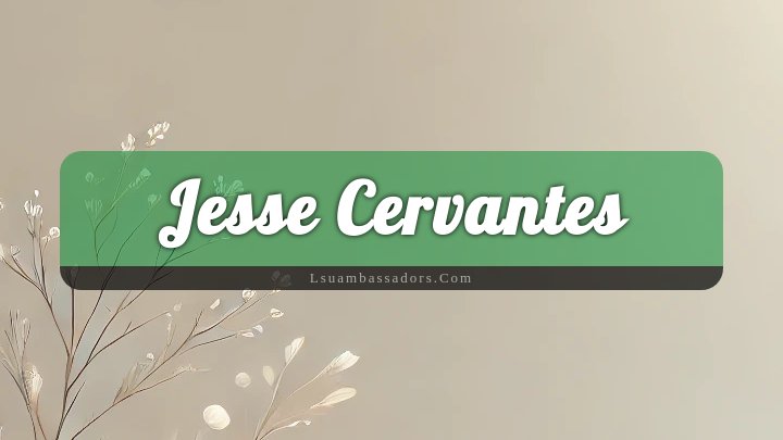 Obituary Reference Image of Jesse Cervantes