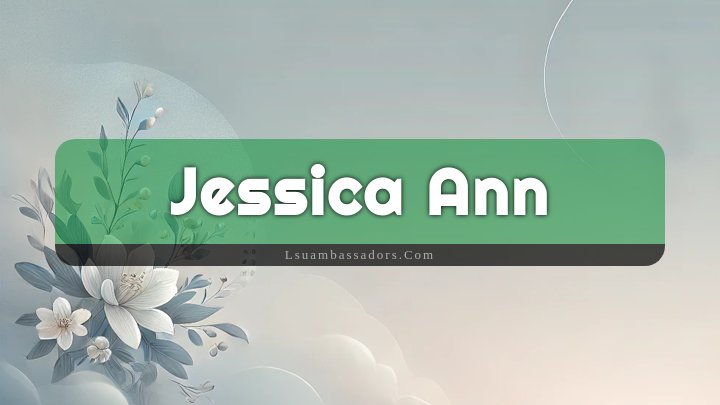 Obituary Reference Image of Jessica Ann