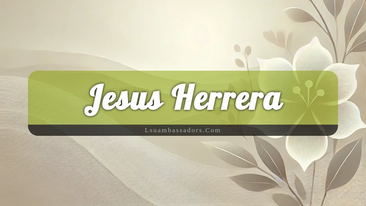 Obituary Reference Image of Jesus Herrera