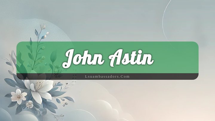 Obituary Reference Image of John Astin