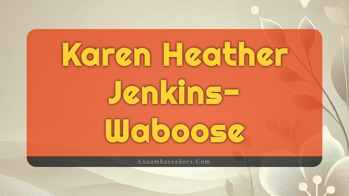 Obituary Reference Image of Karen Heather Jenkins-waboose