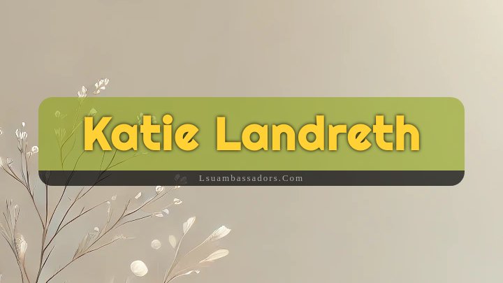 Obituary Reference Image of Katie Landreth