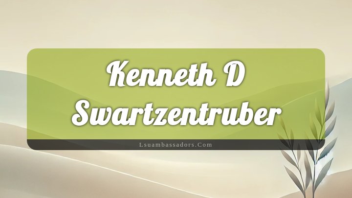 Obituary Reference Image of Kenneth D Swartzentruber