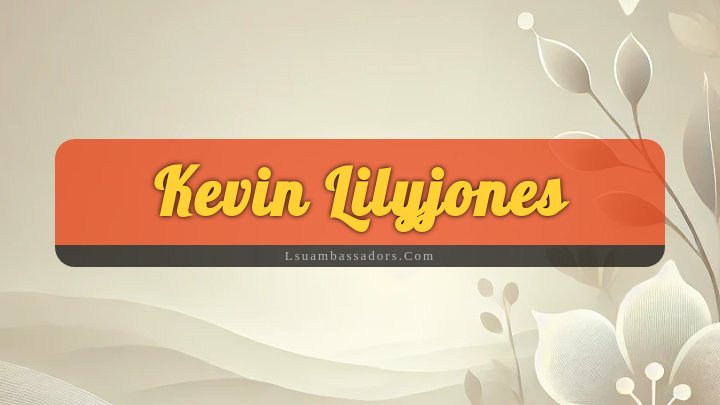 Obituary Reference Image of Kevin Lilyjones