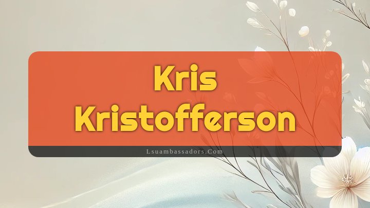 Obituary Reference Image of Kris Kristofferson