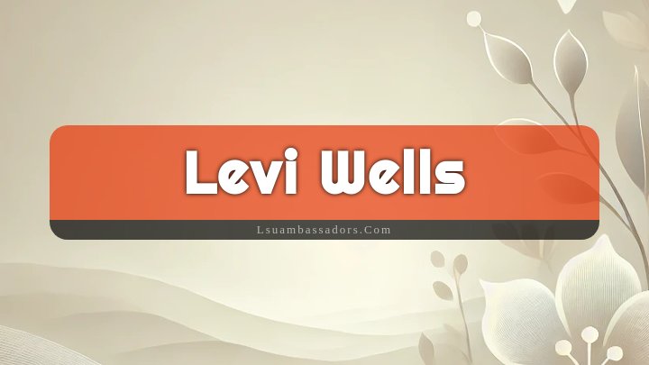 Obituary Reference Image of Levi Wells