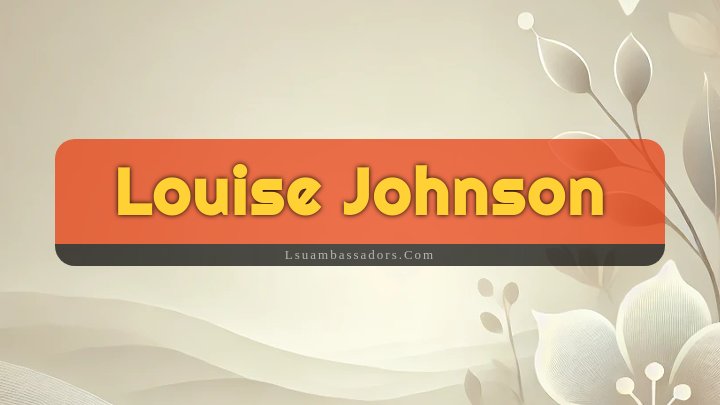 Obituary Reference Image of Louise Johnson