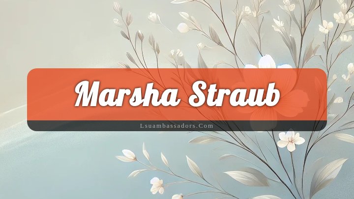 Obituary Reference Image of Marsha Straub