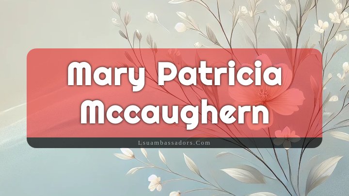 Obituary Reference Image of Mary Patricia Mccaughern