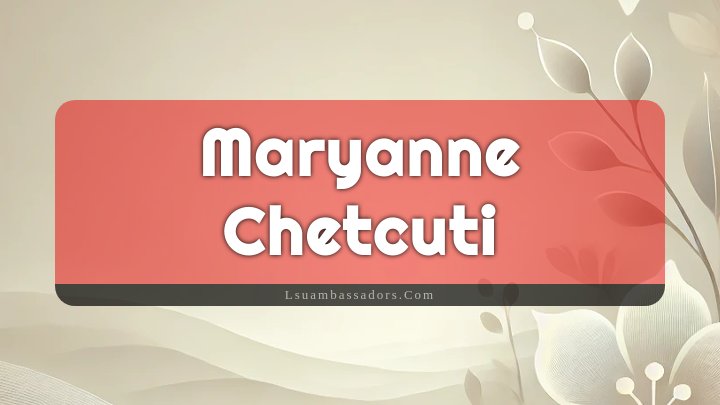 Obituary Reference Image of Maryanne Chetcuti