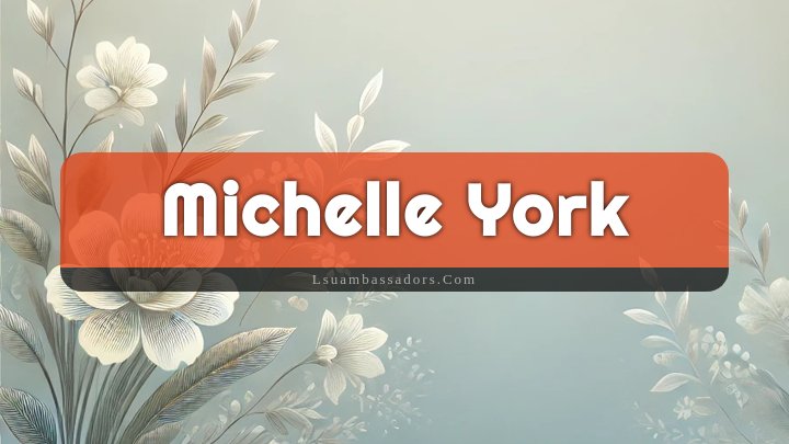 Obituary Reference Image of Michelle York