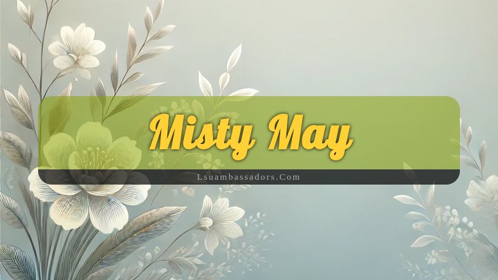 Obituary Reference Image of Misty May