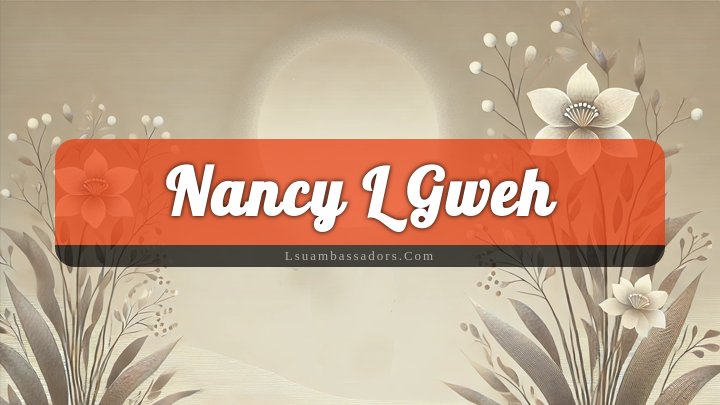 Obituary Reference Image of Nancy L Gweh