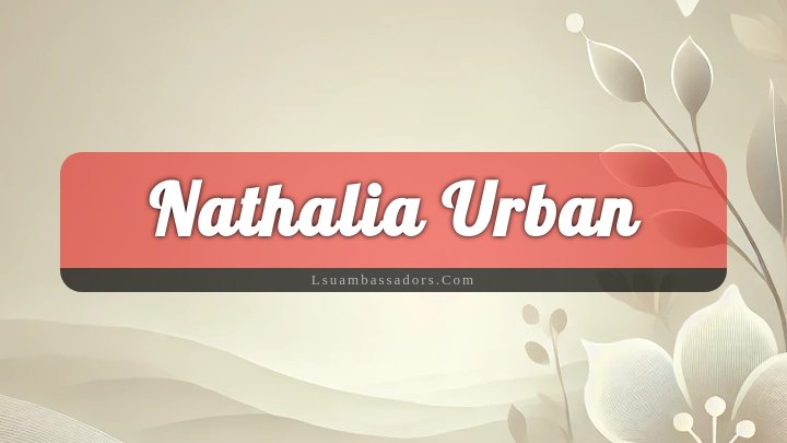 Obituary Reference Image of Nathalia Urban