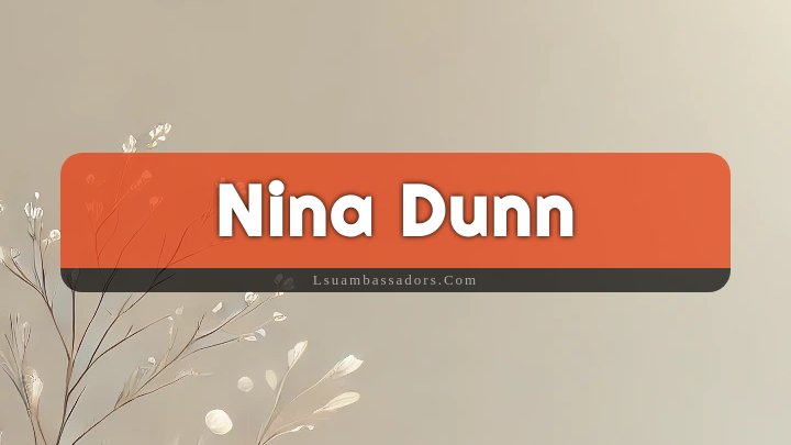 Obituary Reference Image of Nina Dunn