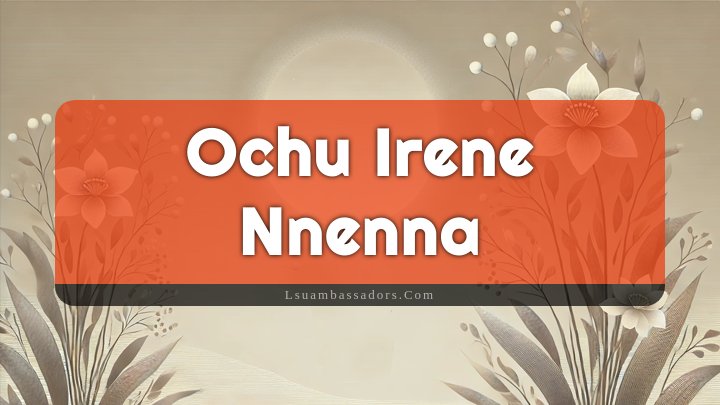 Obituary Reference Image of Ochu Irene Nnenna