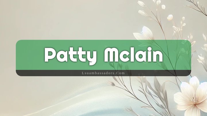 Obituary Reference Image of Patty Mclain