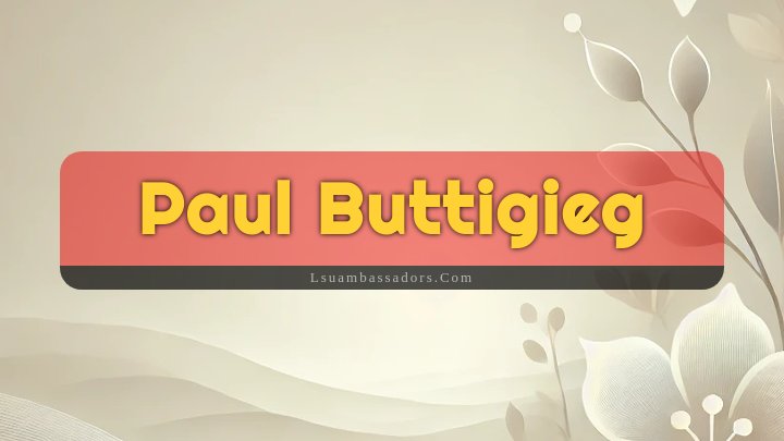 Obituary Reference Image of Paul Buttigieg