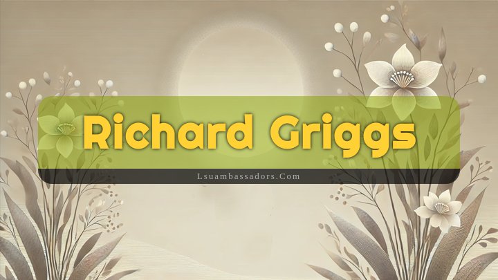 Obituary Reference Image of Richard Griggs