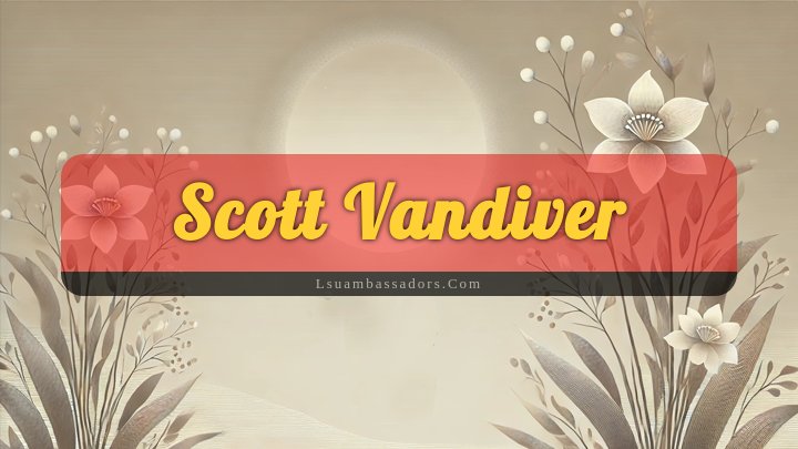 Obituary Reference Image of Scott Vandiver