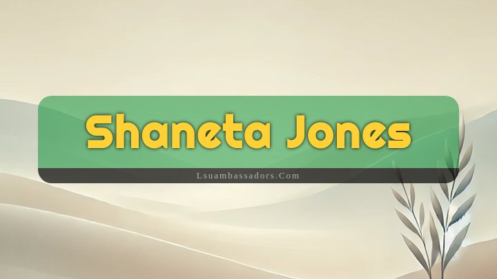 Obituary Reference Image of Shaneta Jones