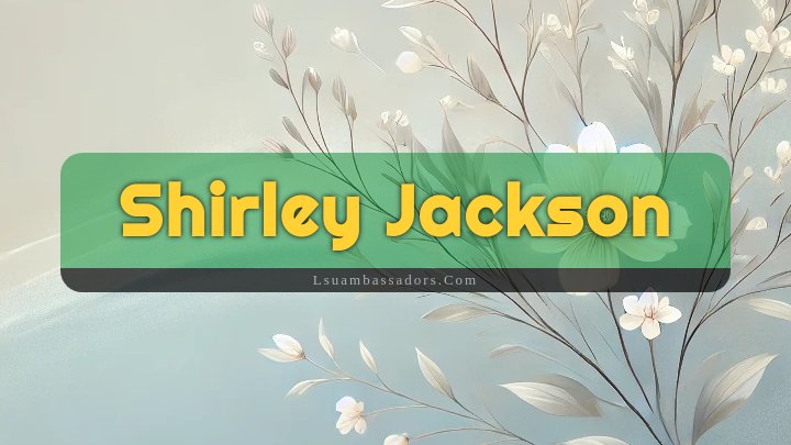 Obituary Reference Image of Shirley Jackson