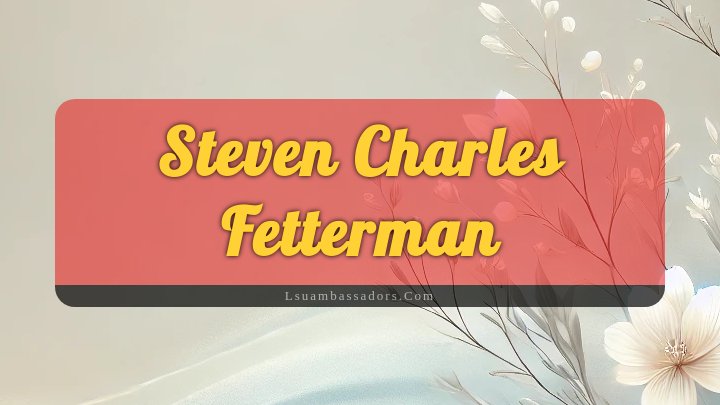 Obituary Reference Image of Steven Charles Fetterman