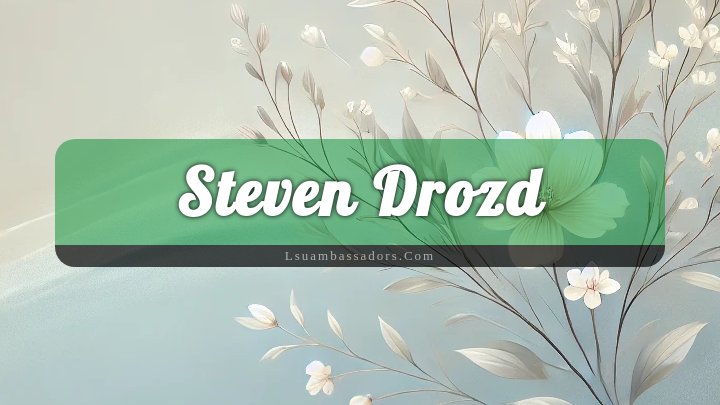 Obituary Reference Image of Steven Drozd